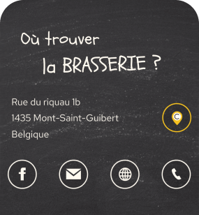 Capture d'écran application: Adresse de la brasserie - Brasserie de l'orne.